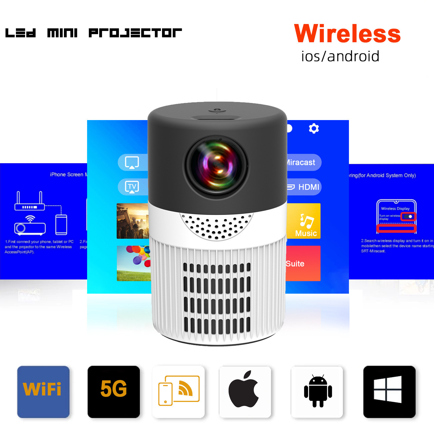 Mini Home Projector