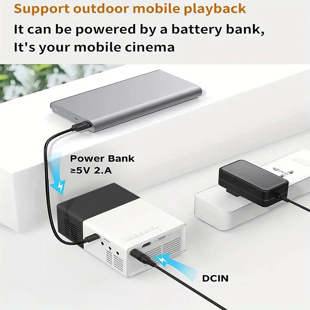 Mobile Phone Projector 1080p HD