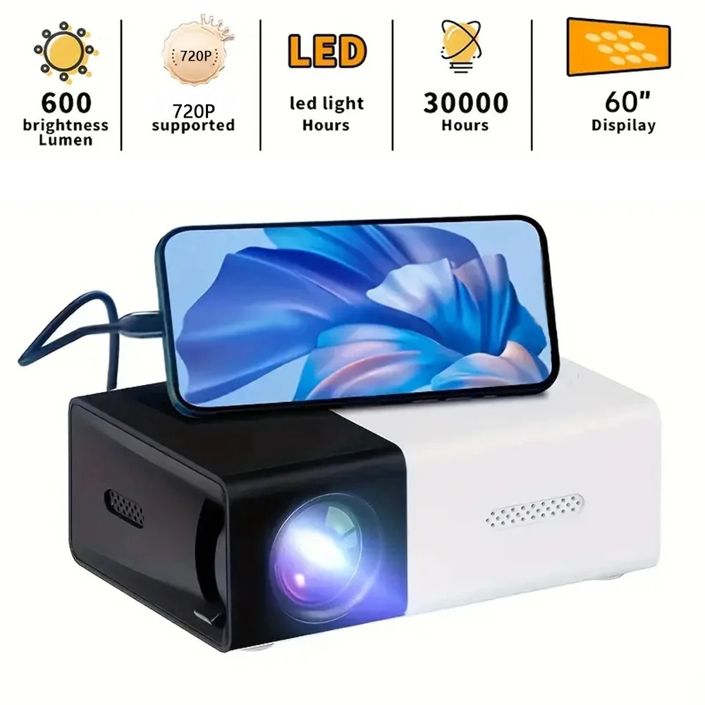 Mobile Phone Projector 1080p HD