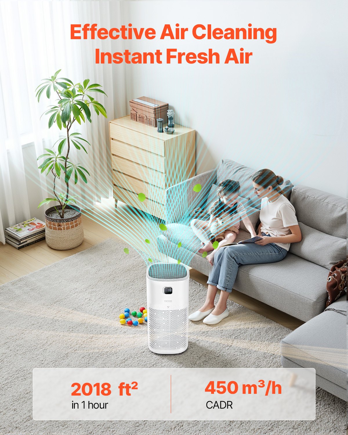 Air Purifier H13 HEPA