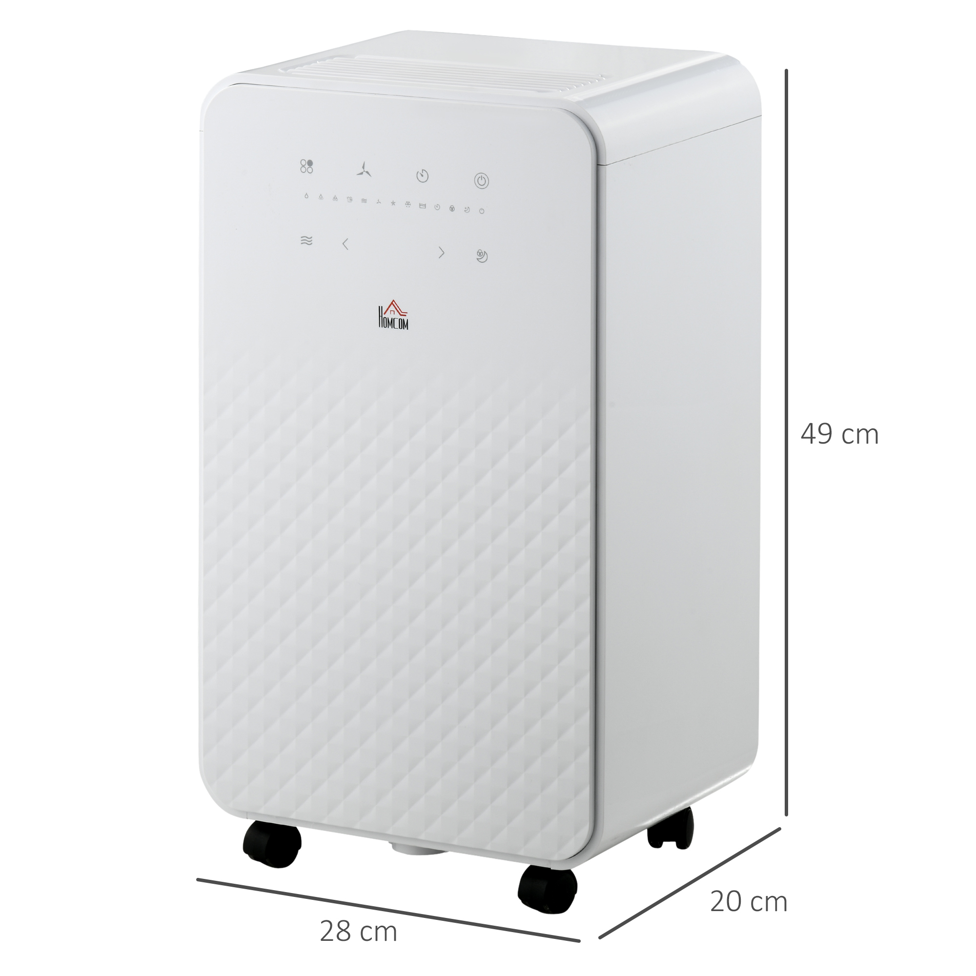 Portable Dehumidifier With Air Purifier