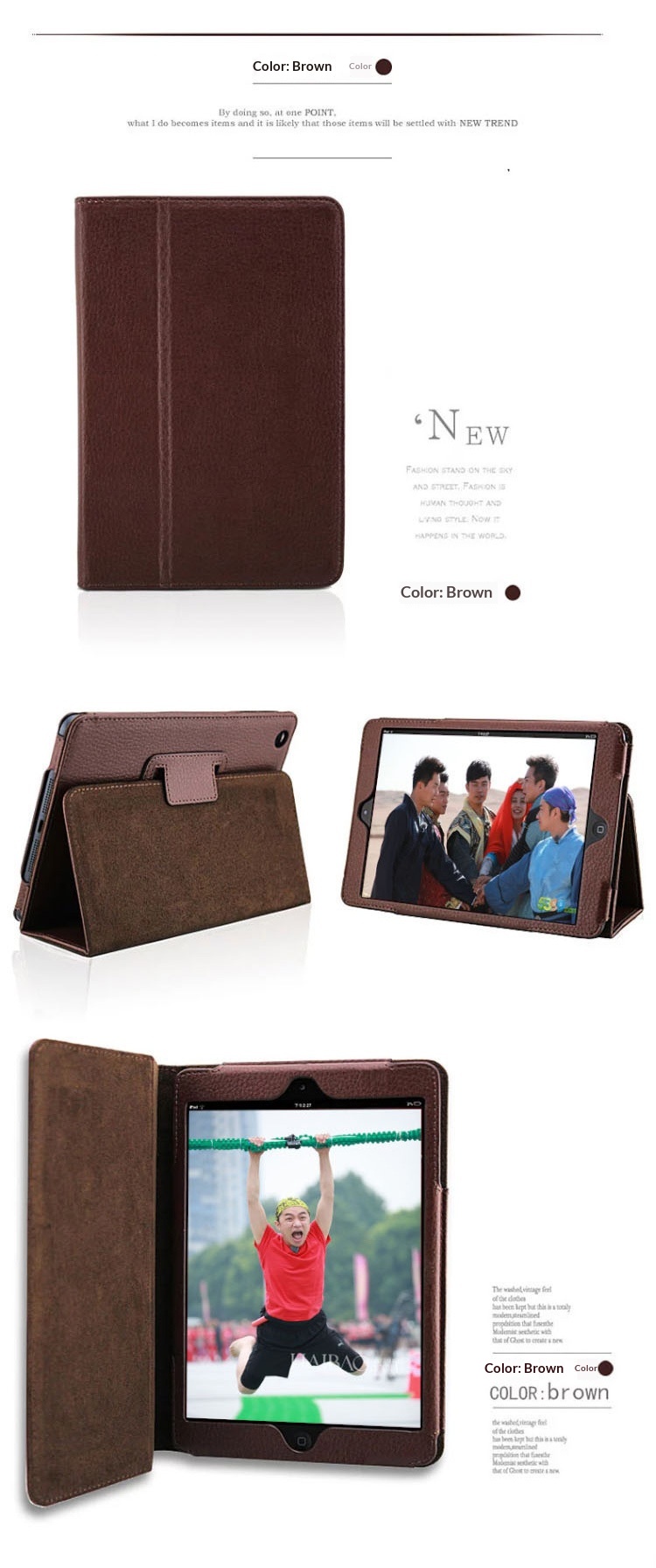 Leather Tablet Case 11-inch Stand