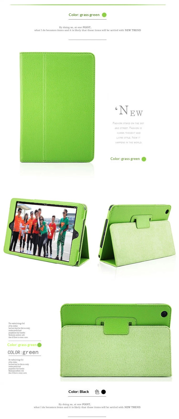 Leather Tablet Case 11-inch Stand