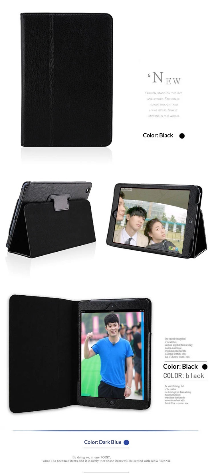 Leather Tablet Case 11-inch Stand
