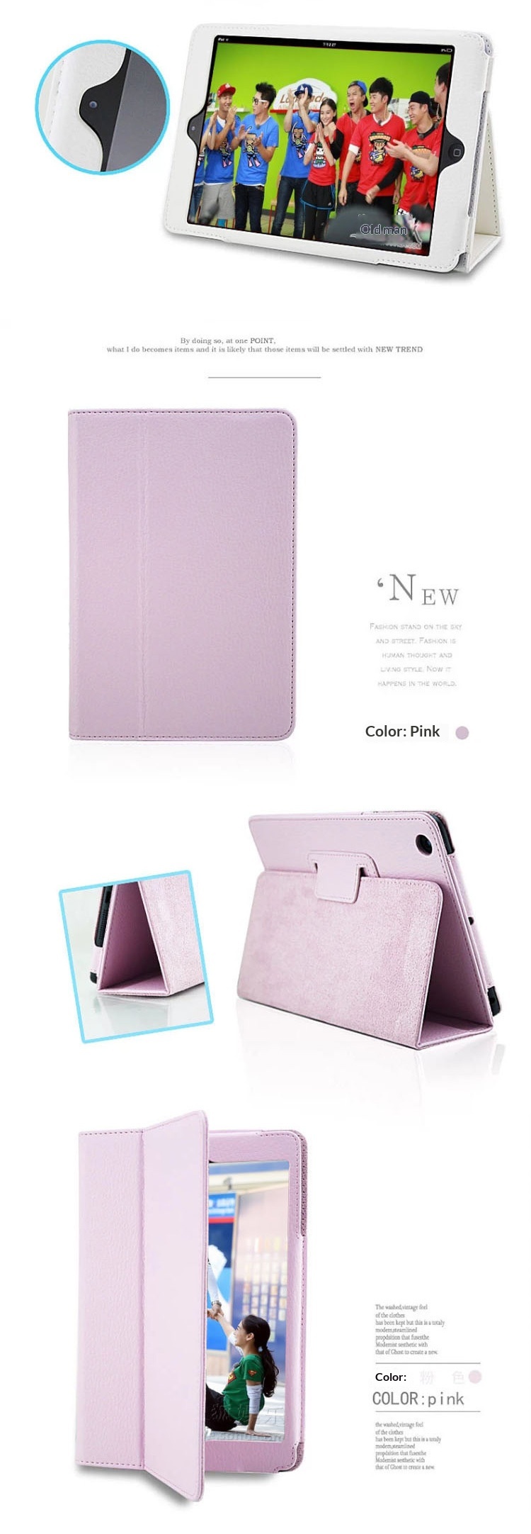 Leather Tablet Case 11-inch Stand
