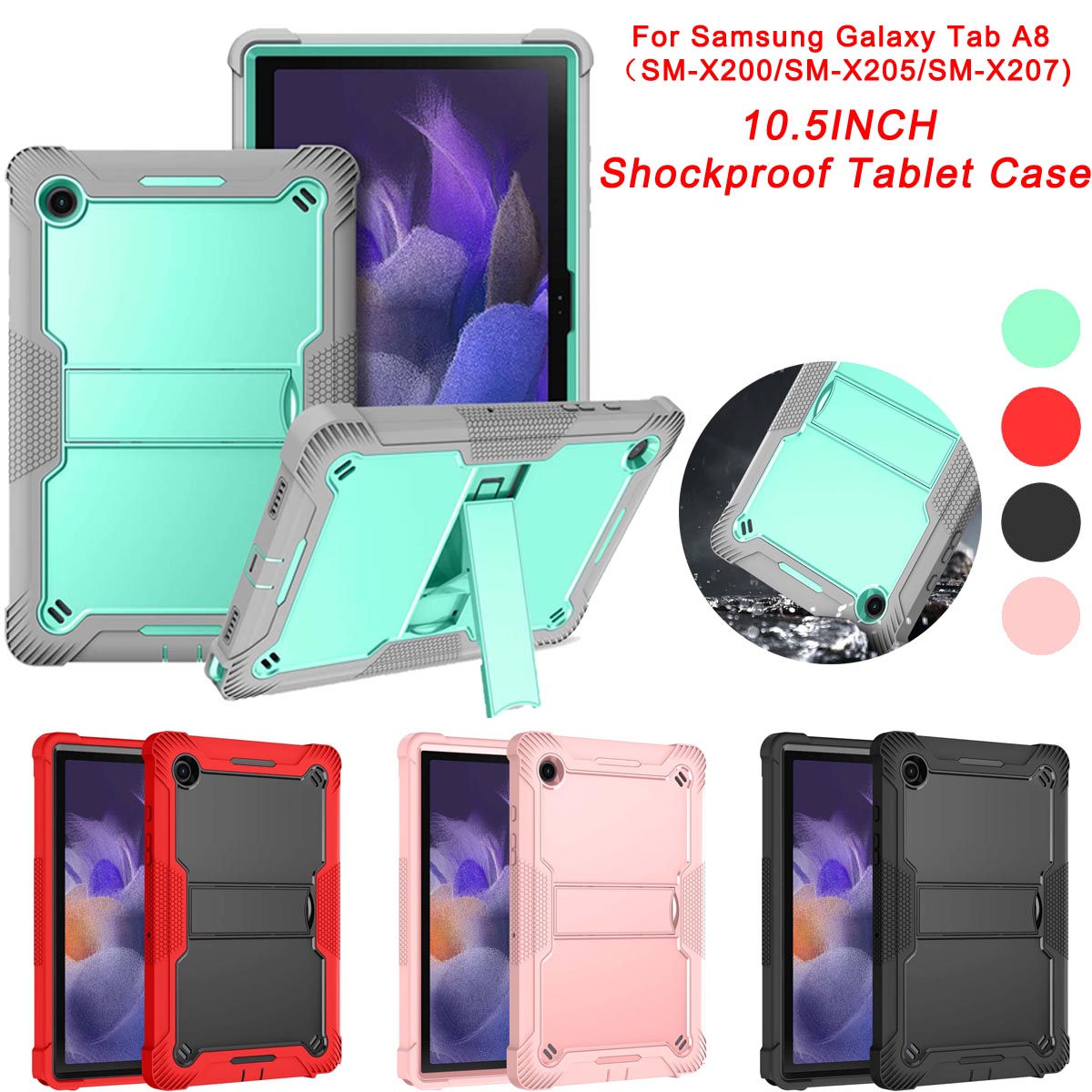 Samsung Galaxy Tab A8 Case Rugged