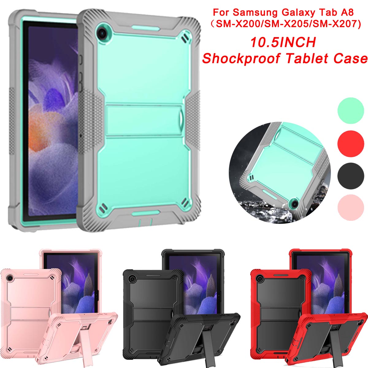 Samsung Galaxy Tab A8 Case Rugged
