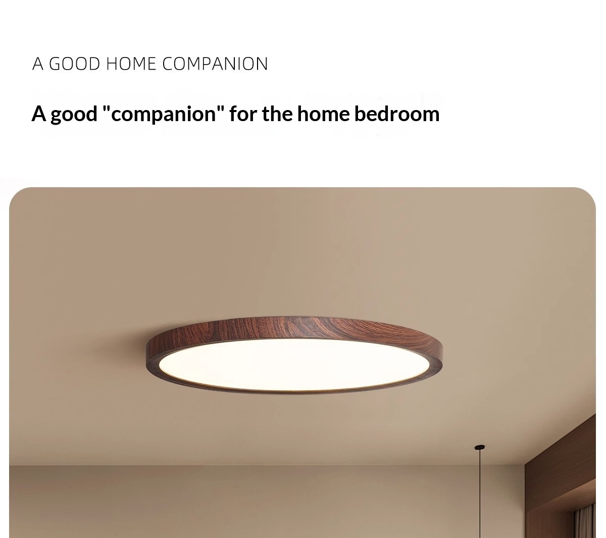 Minimalist Bedroom Ceiling Light