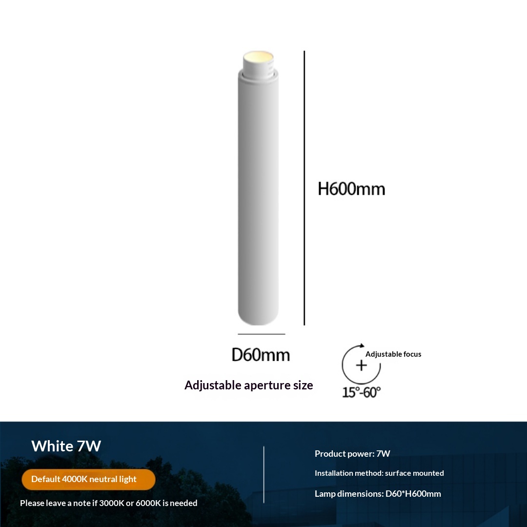 LED Cylindrical Tube Light