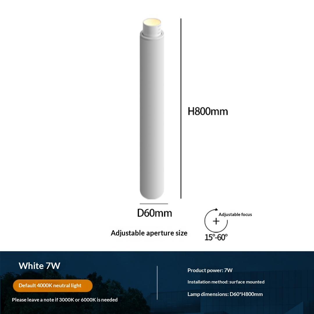 LED Cylindrical Tube Light