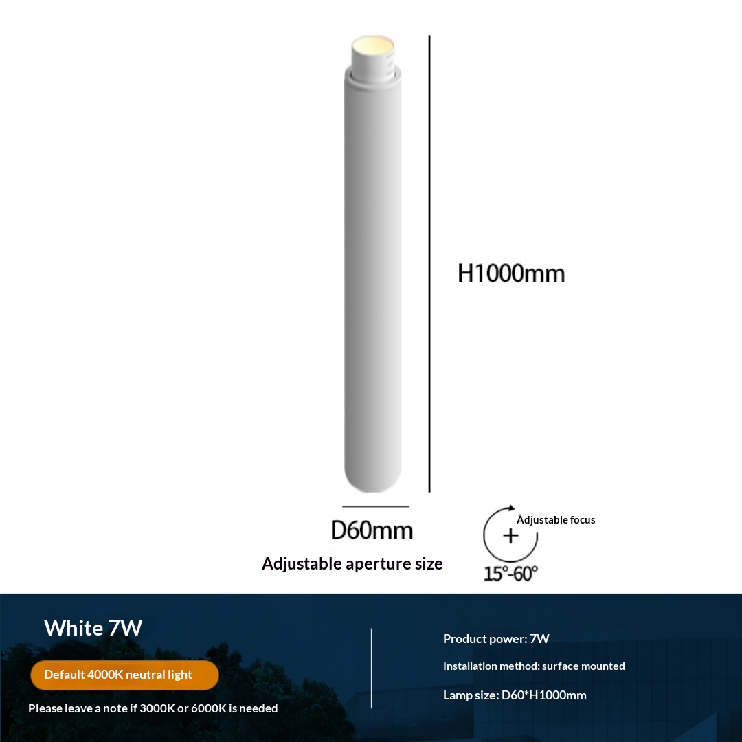 LED Cylindrical Tube Light