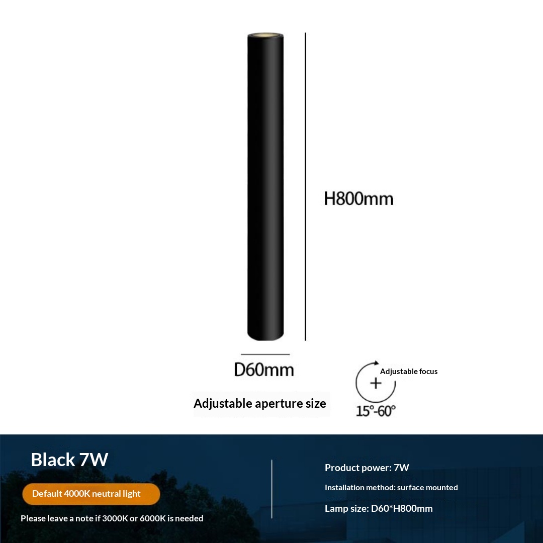 LED Cylindrical Tube Light
