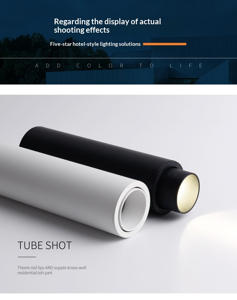 LED Cylindrical Tube Light