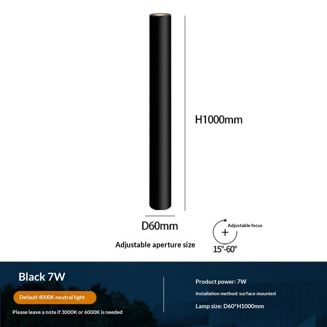 LED Cylindrical Tube Light