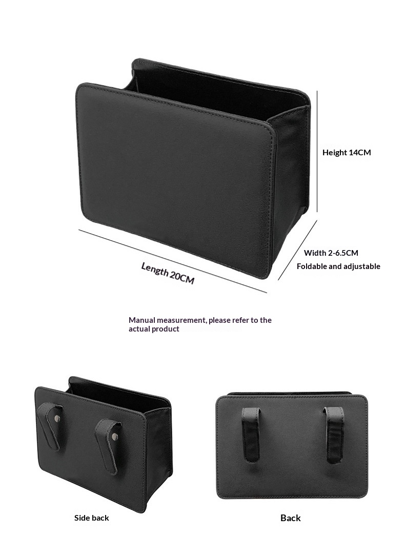 Car Storage Box Trash Can