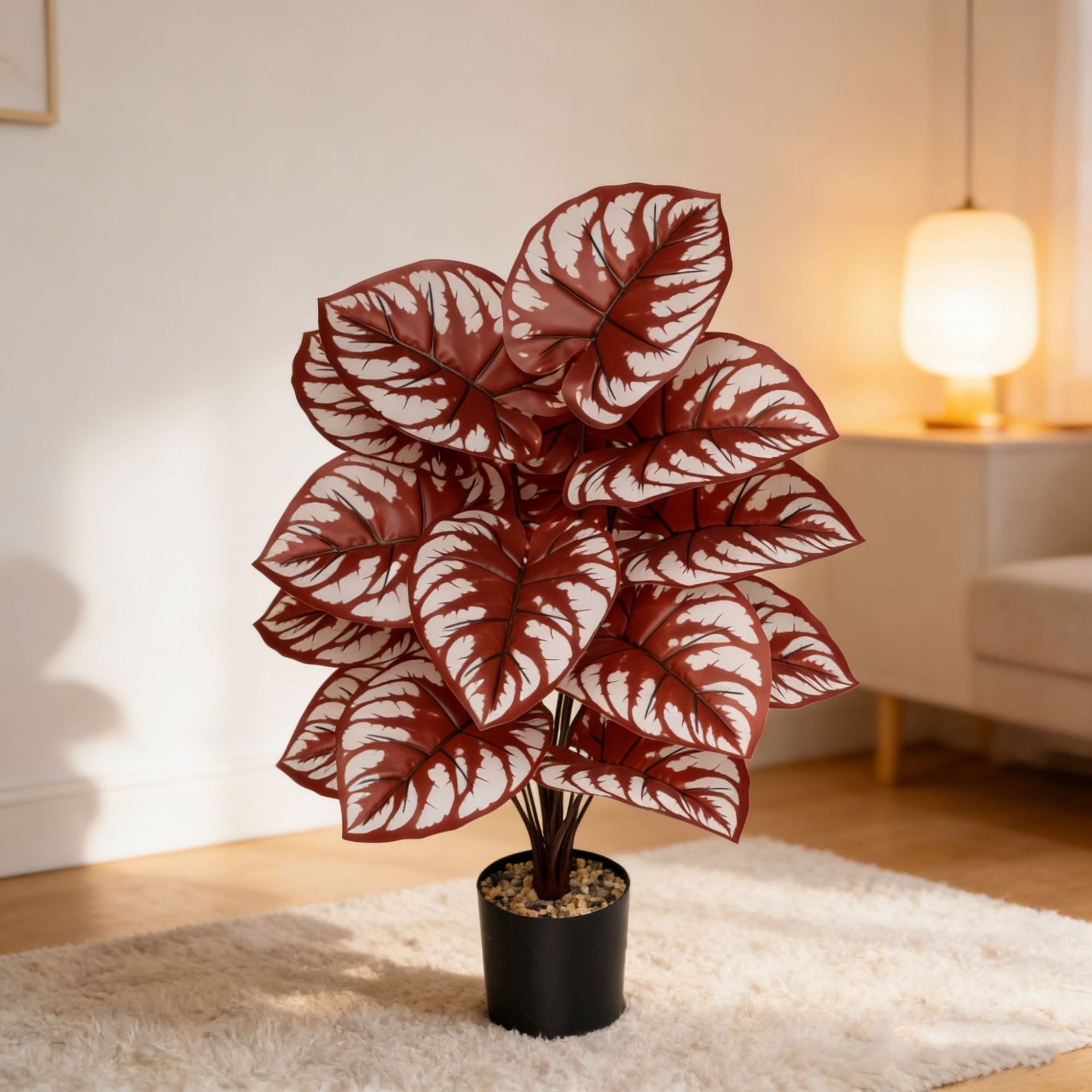 Artificial Violet Plant Halloween Decoration