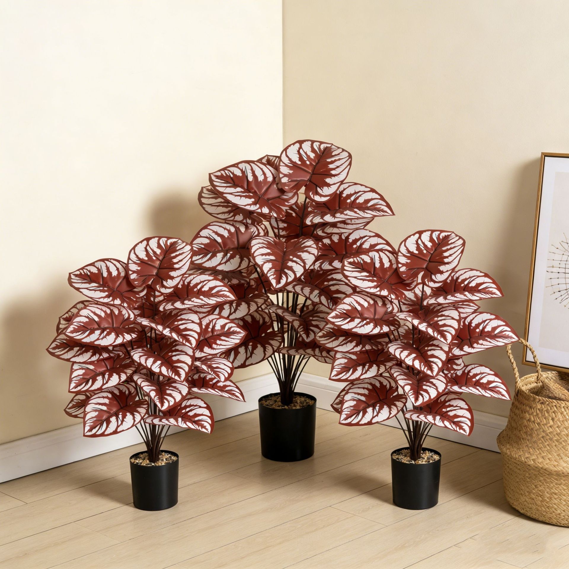 Artificial Violet Plant Halloween Decoration