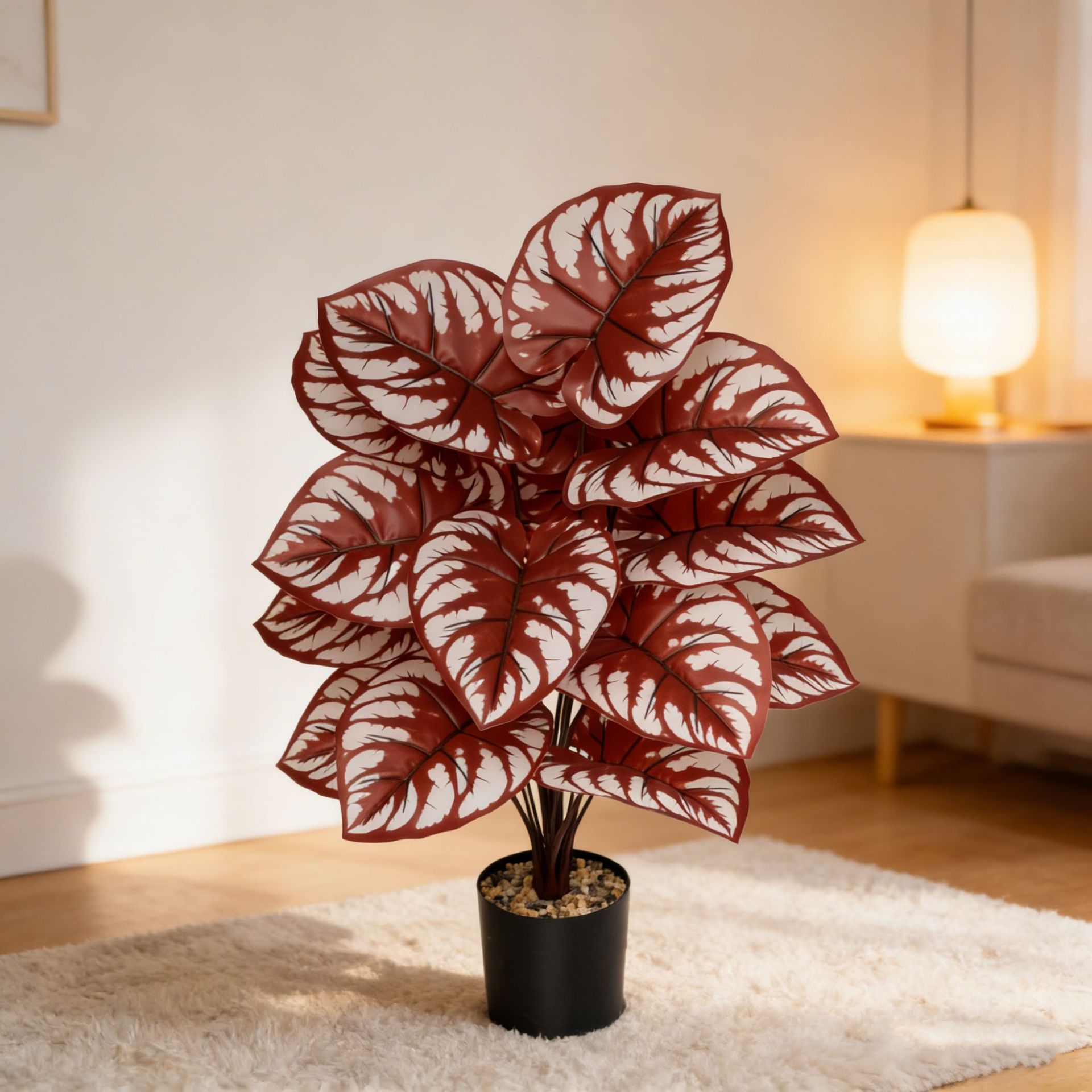 Artificial Violet Plant Halloween Decoration