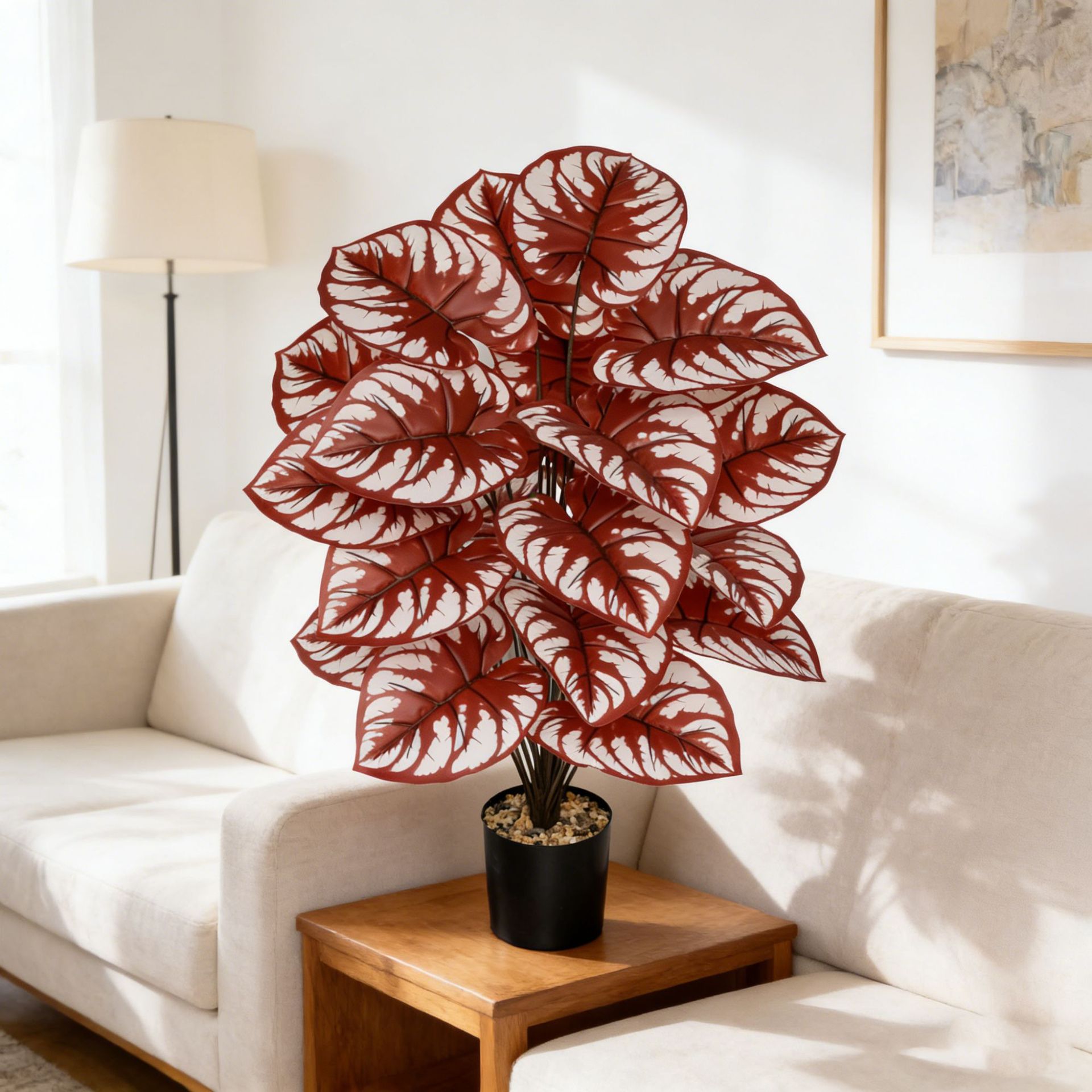 Artificial Violet Plant Halloween Decoration