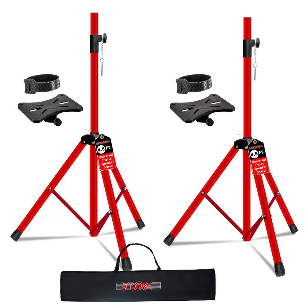 Adjustable Speaker Stand Pair