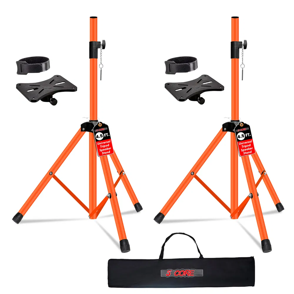 Adjustable Speaker Stand Pair