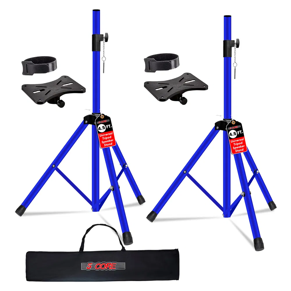 Adjustable Speaker Stand Pair