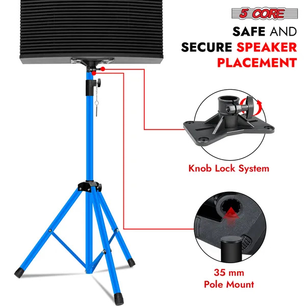 5 Core Speaker Stand Tripod