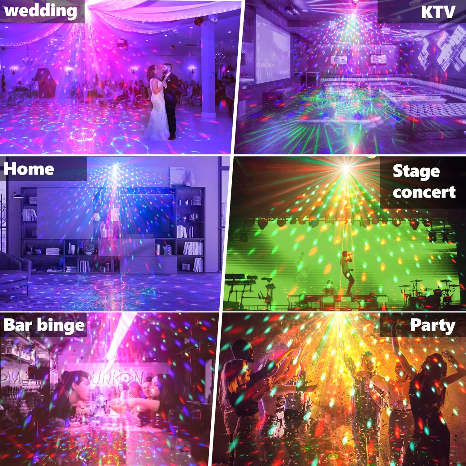 LED Laser Projector Stage Light