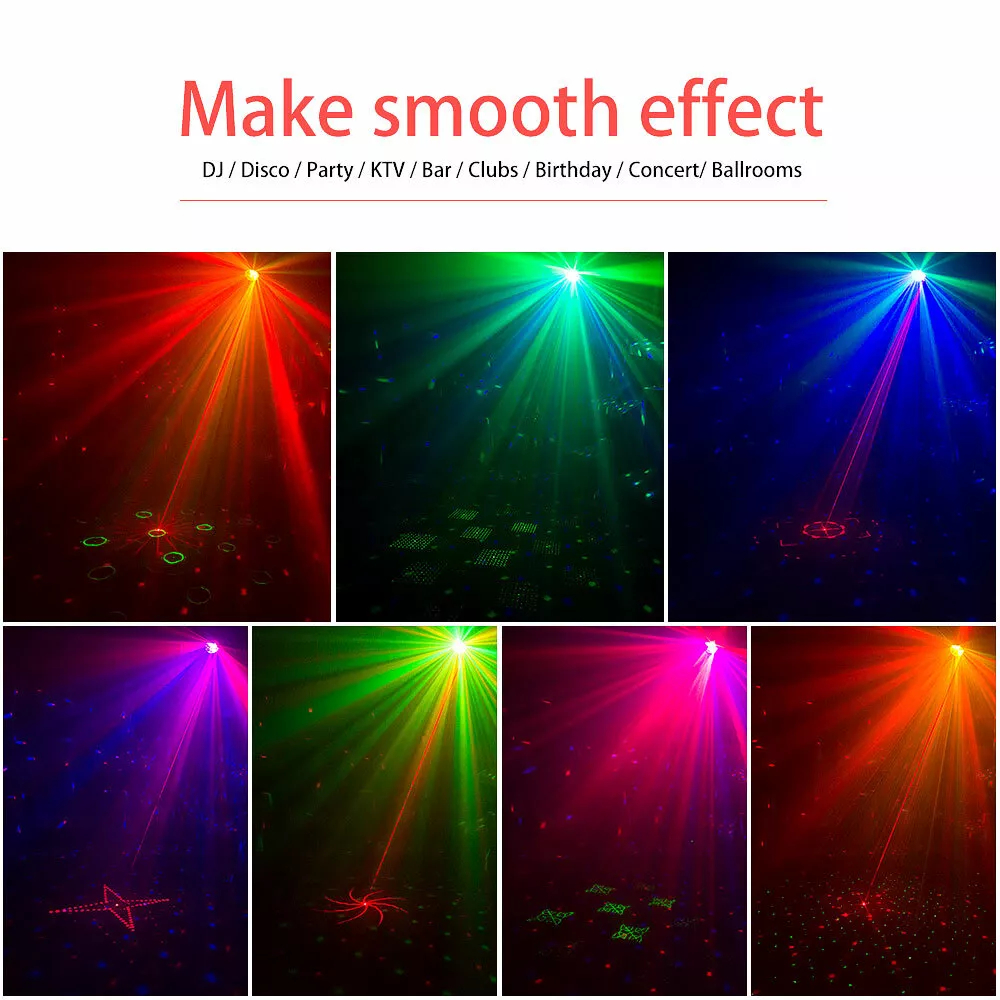 LED Laser Projector Stage Light