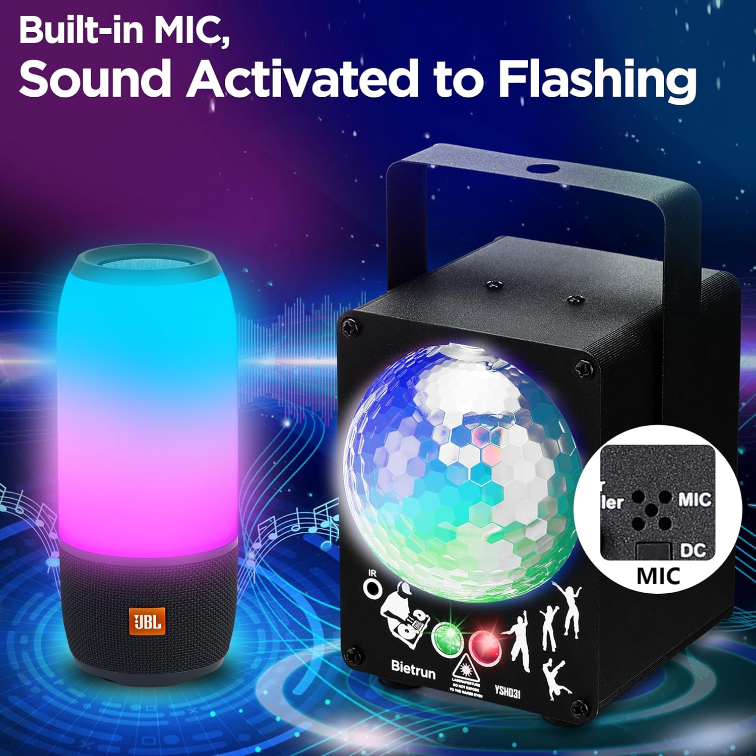 LED Laser Projector Stage Light