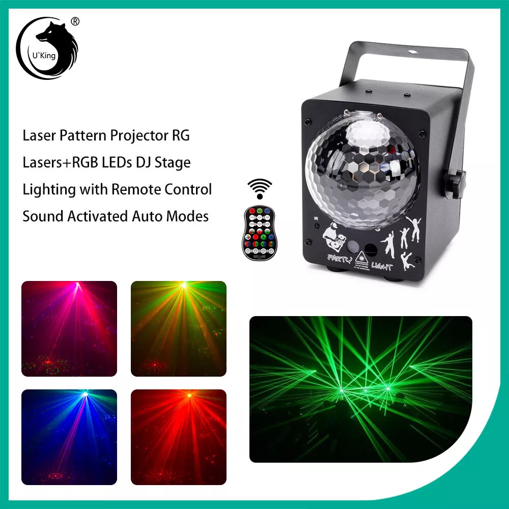 LED Laser Projector Stage Light
