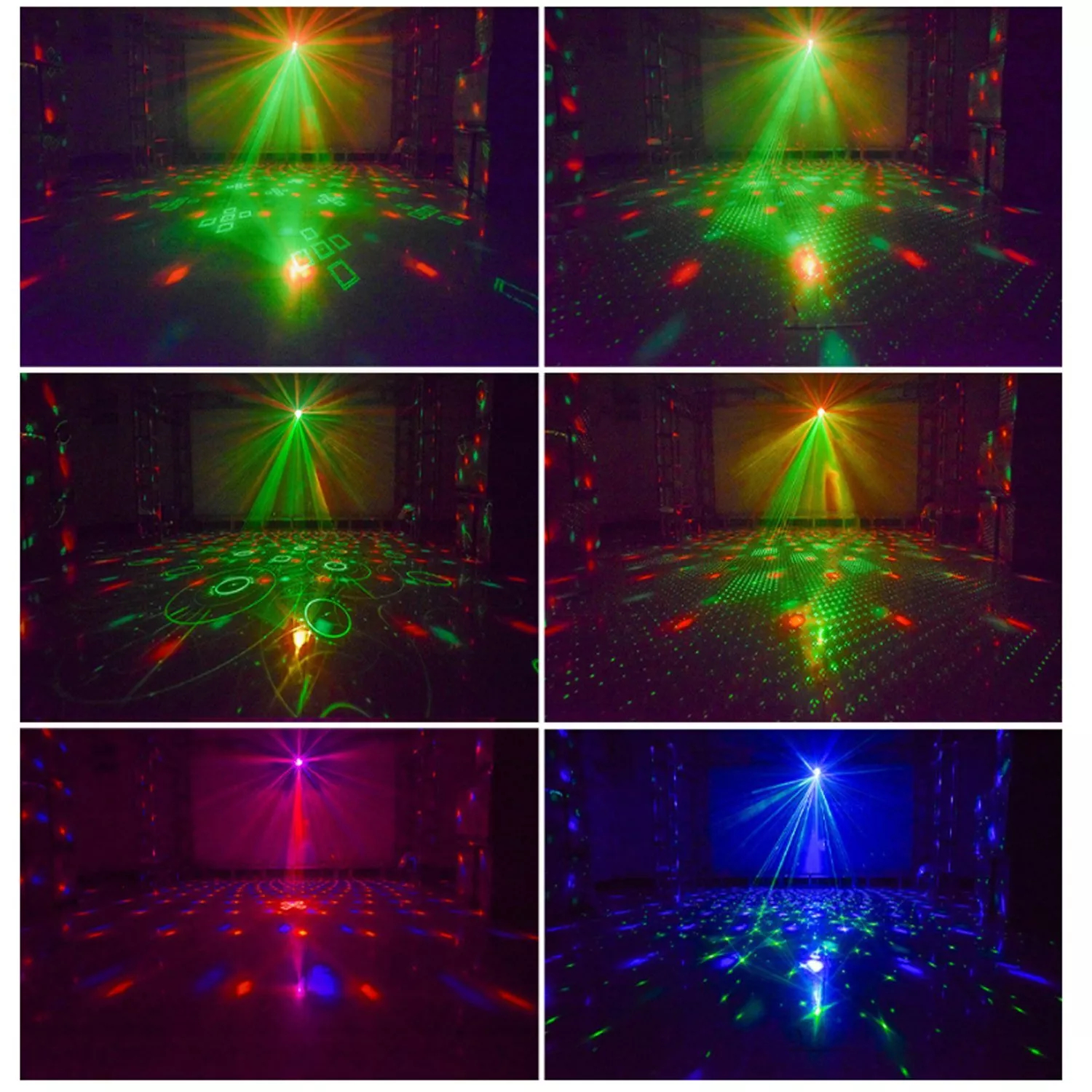 LED Laser Projector Stage Light