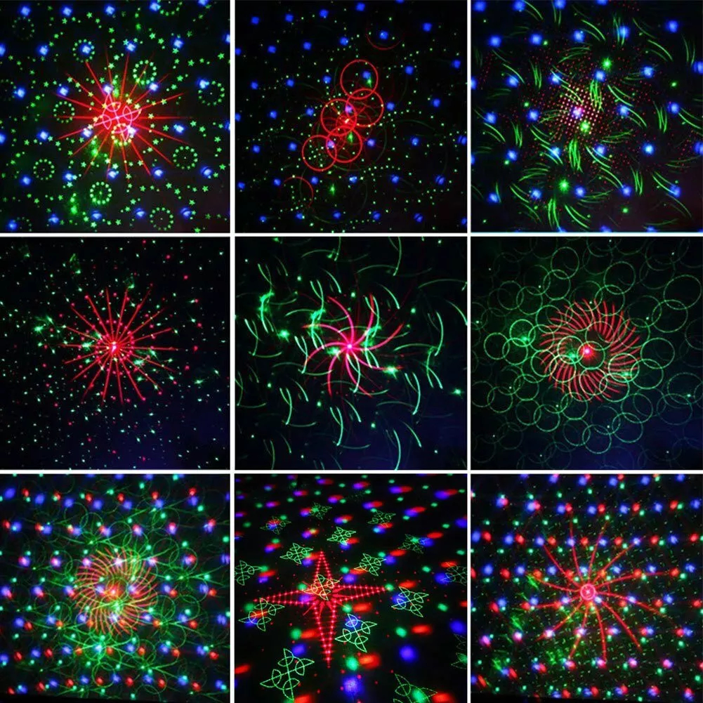 LED Laser Projector Stage Light