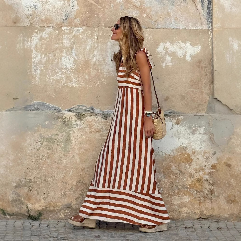 Printed Flared Dress