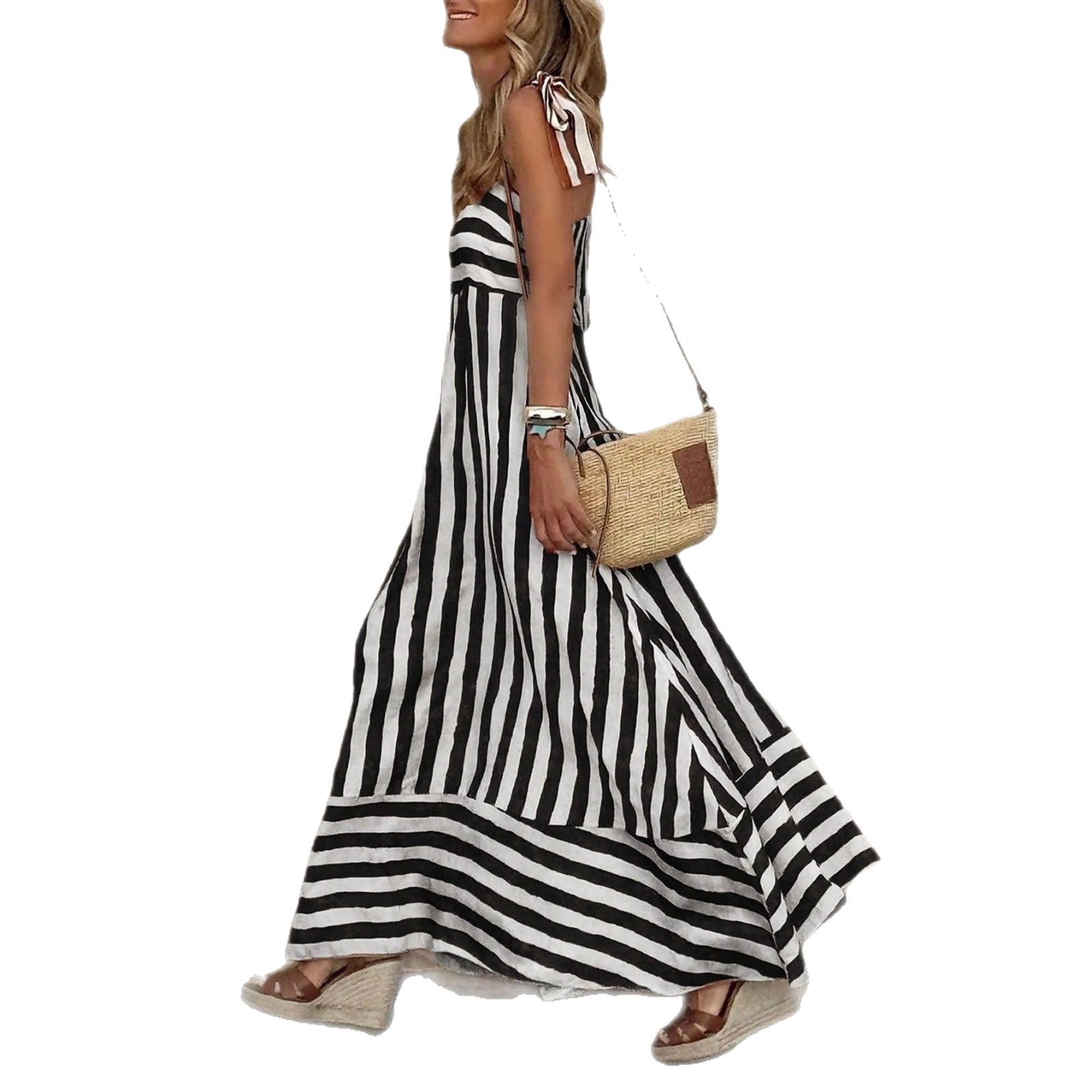 Printed Flared Dress