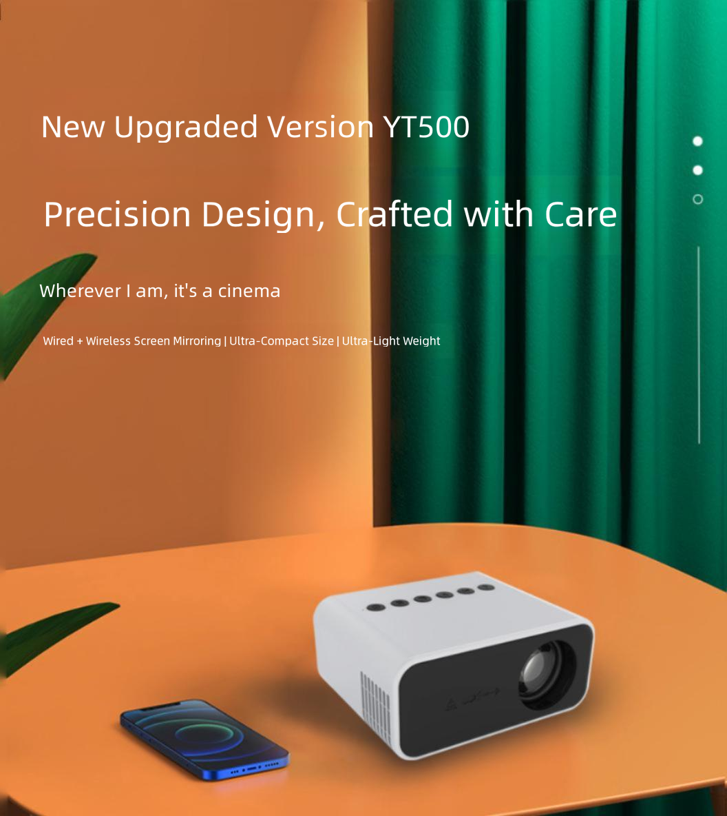 Mini LED Projector Black Edition