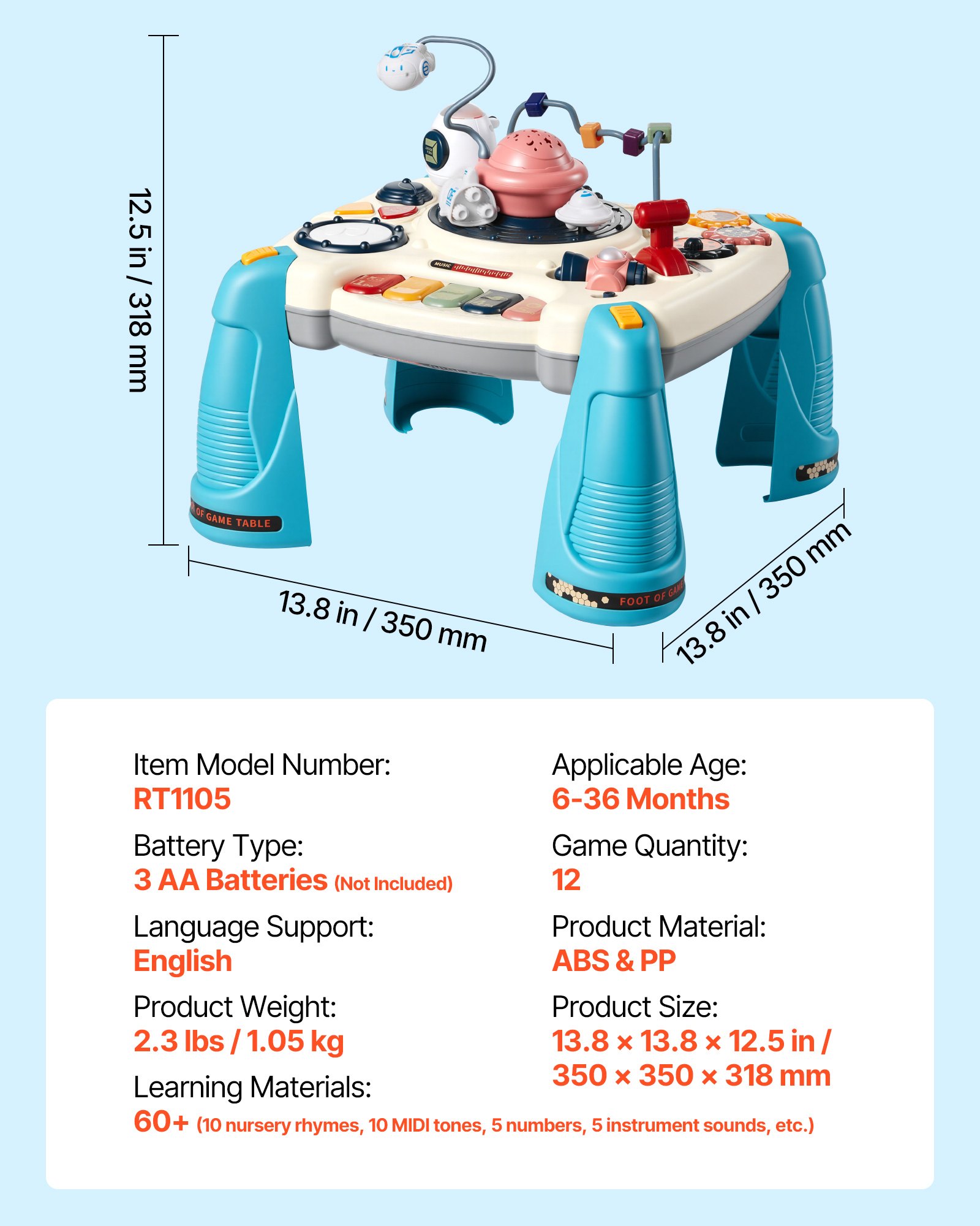 Baby Musical Table Toy