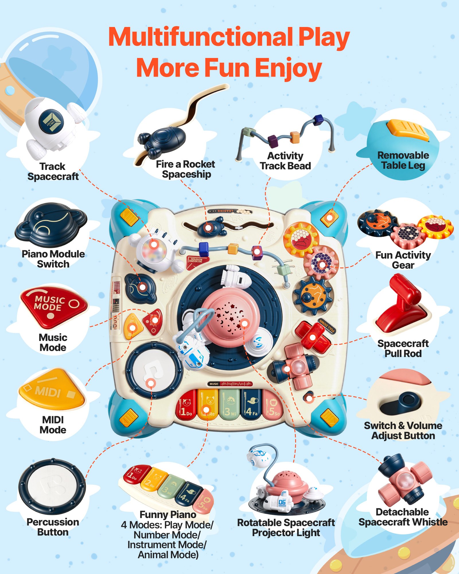 Baby Musical Table Toy