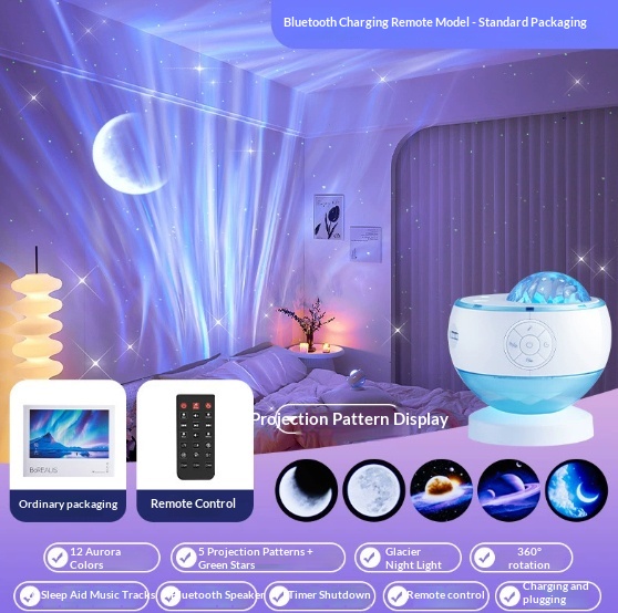 Aurora Night Light Projector