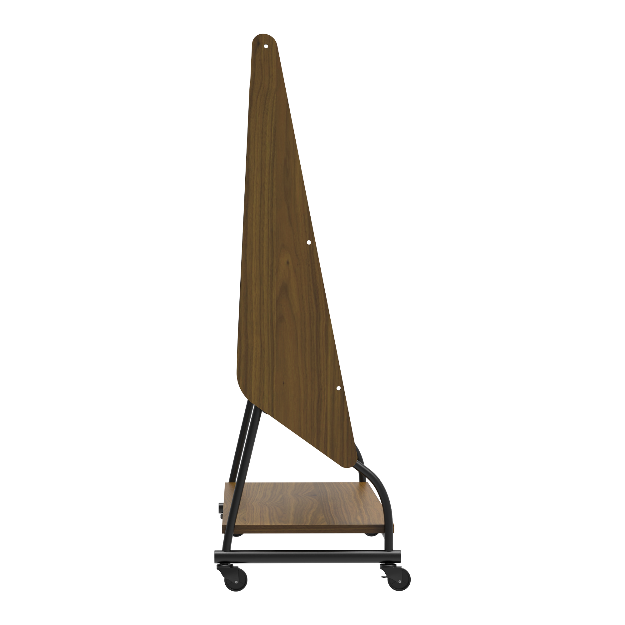 Mobile TV Stand Rolling Cart