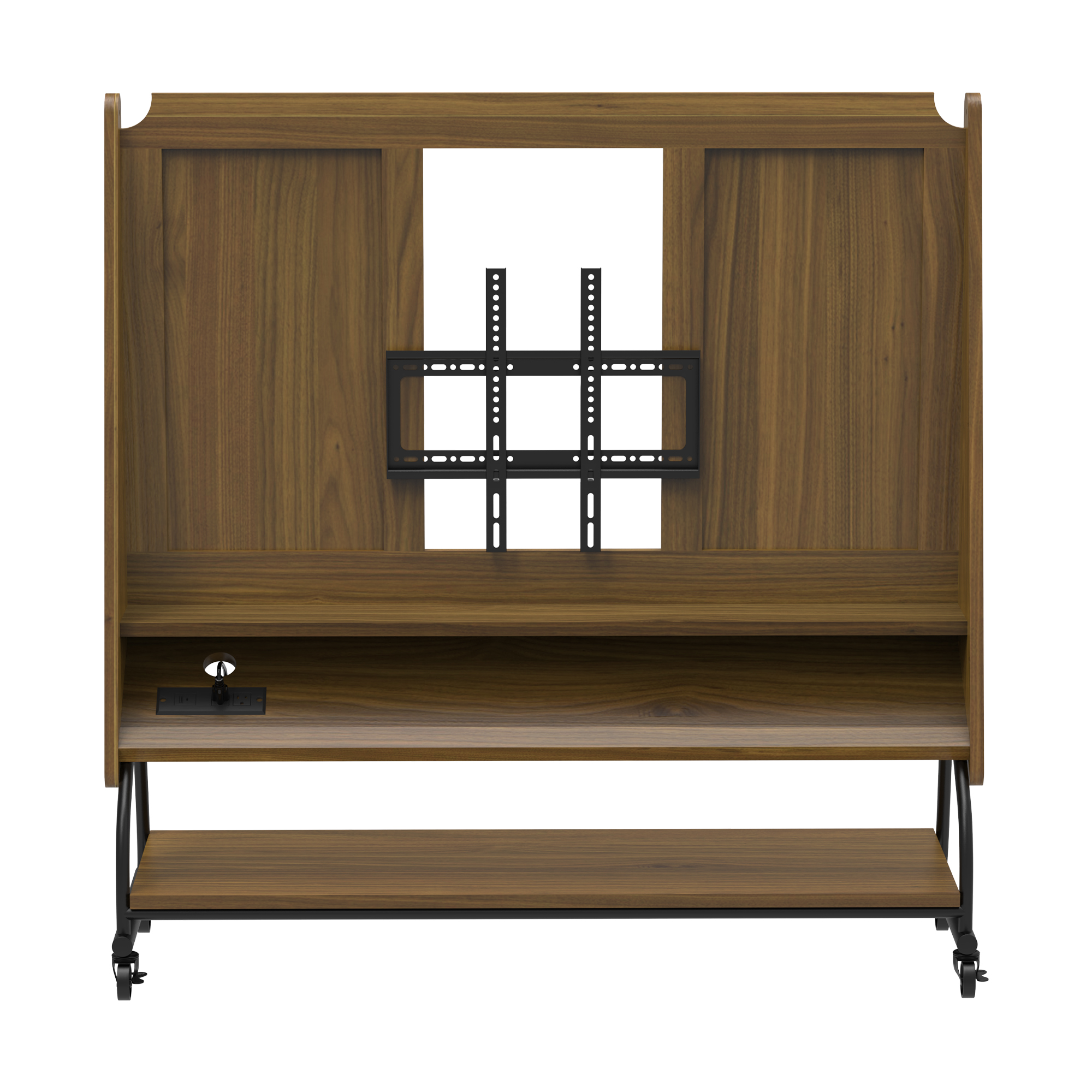 Mobile TV Stand Rolling Cart