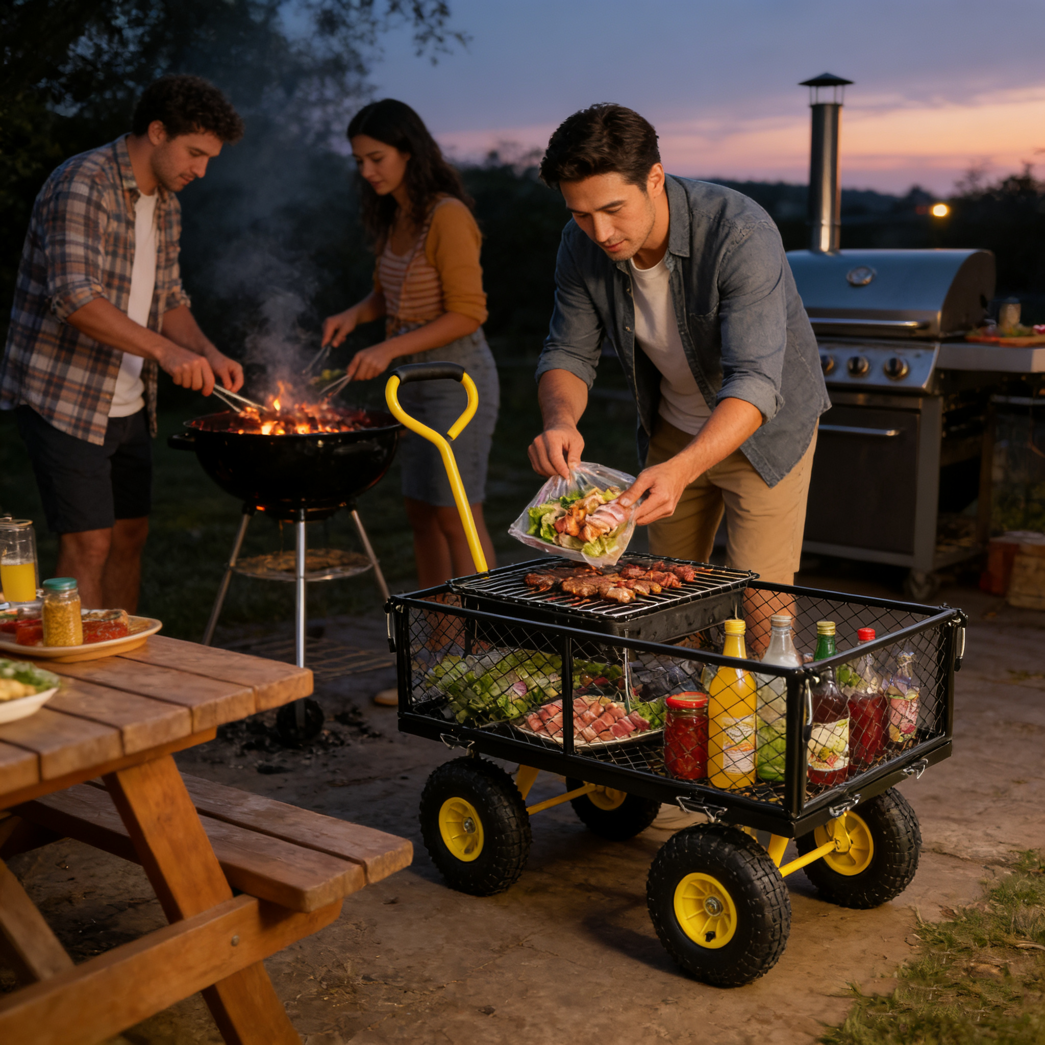 Garden Cart Wagon Truck