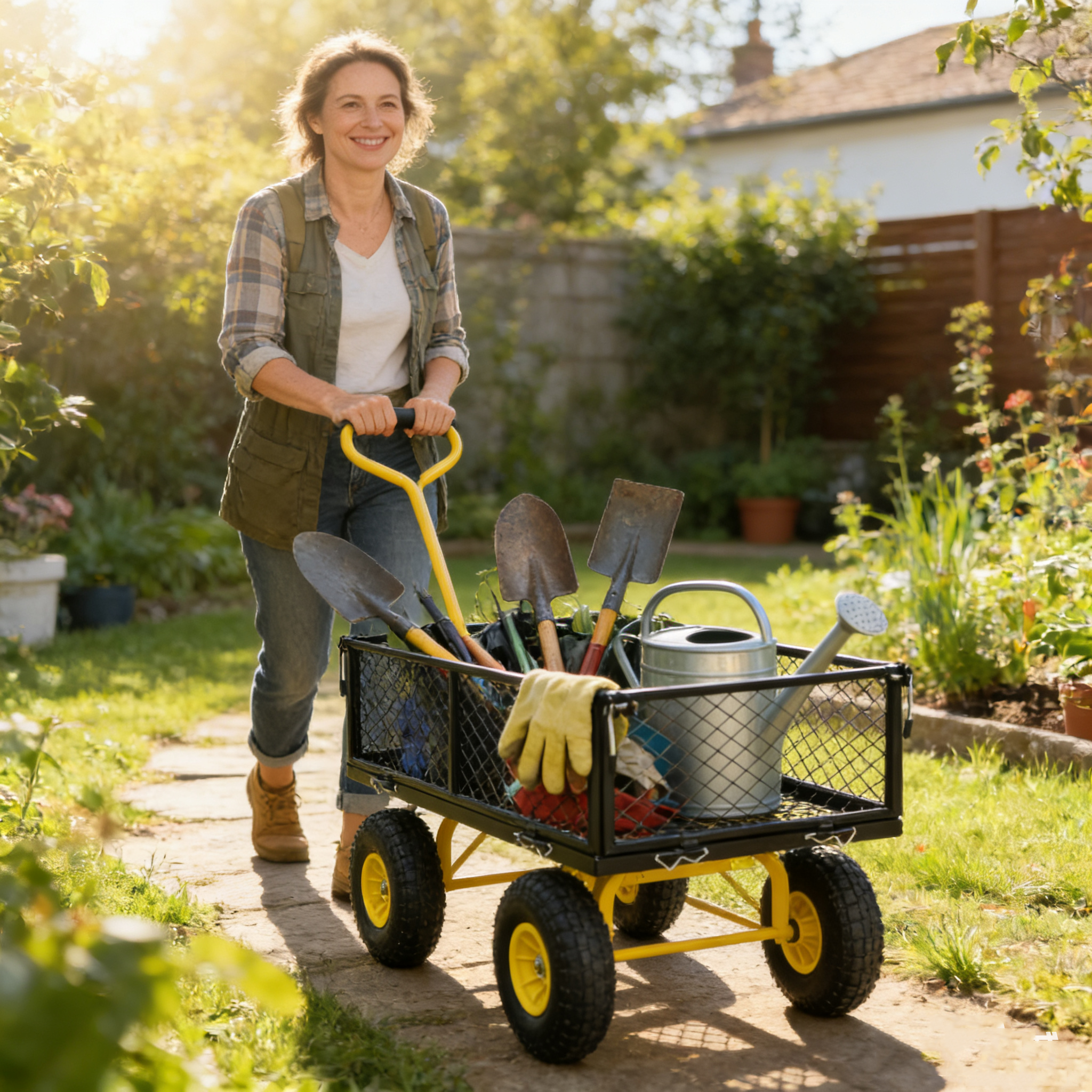 Garden Cart Wagon Truck