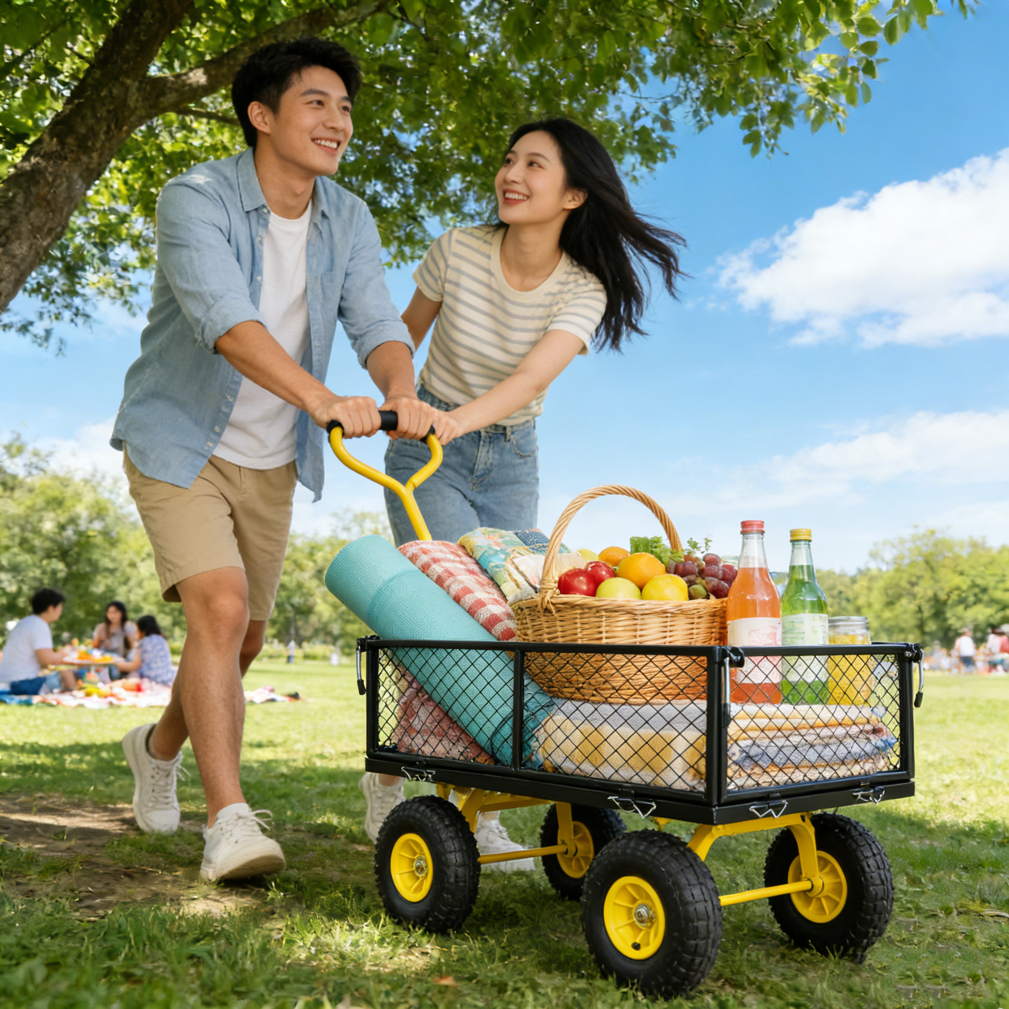 Garden Cart Wagon Truck