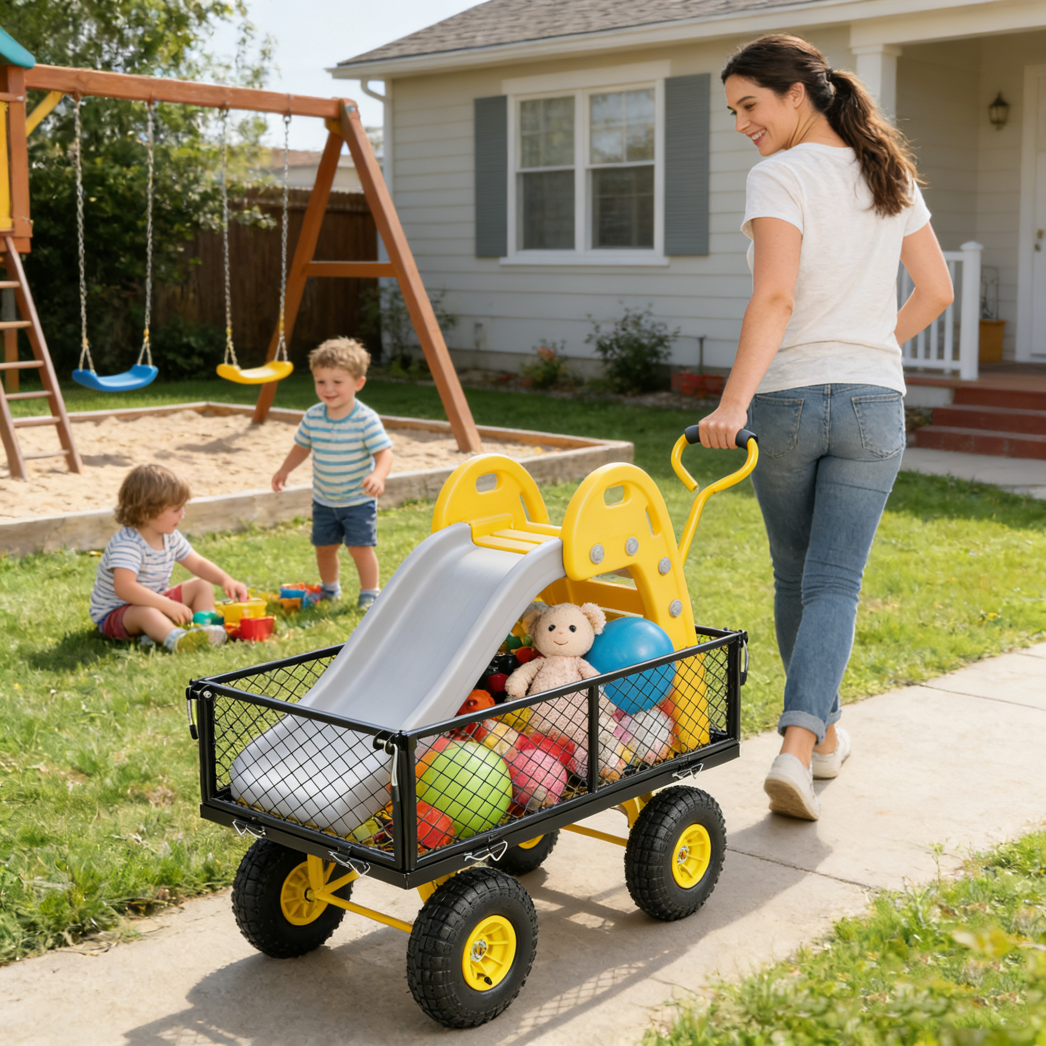 Garden Cart Wagon Truck