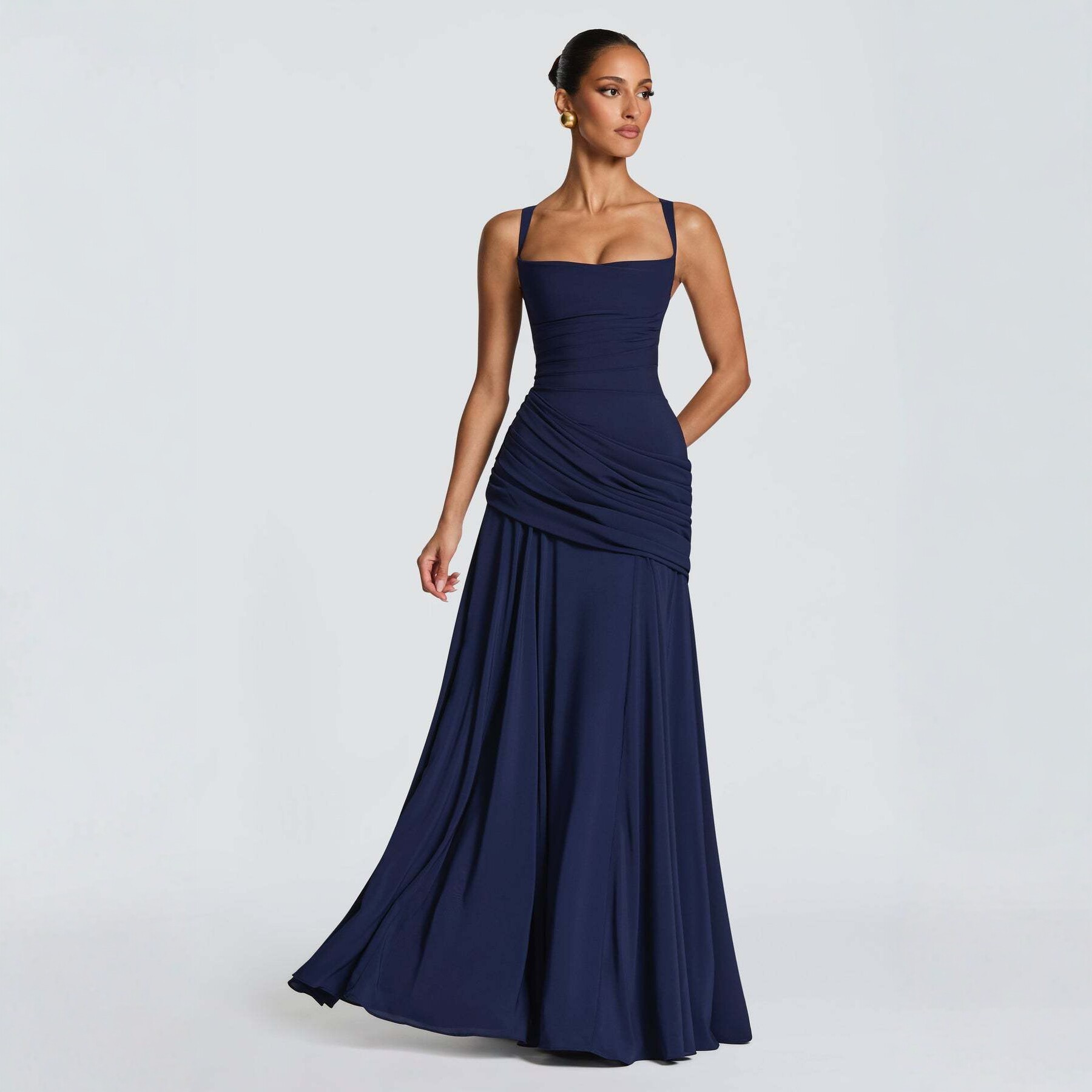 Sleeveless Maxi Evening Dress