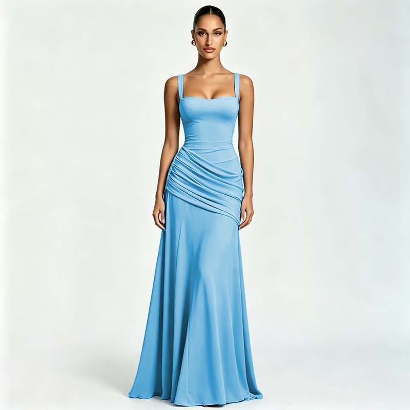 Sleeveless Maxi Evening Dress