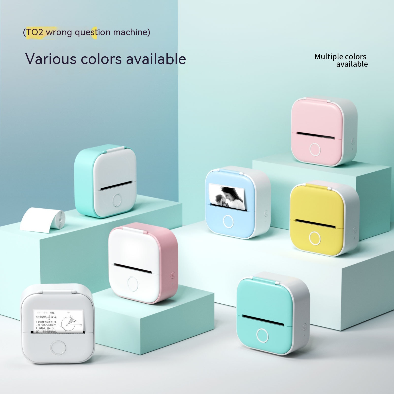 Portable Thermal Label Printer Bluetooth