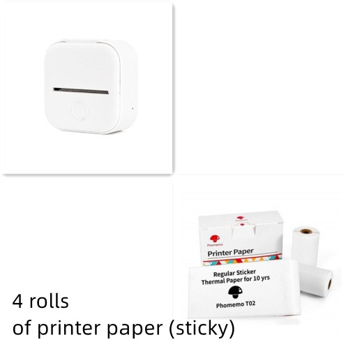 Portable Thermal Label Printer Bluetooth