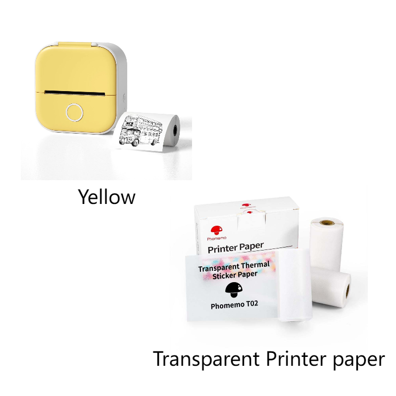 Portable Thermal Label Printer Bluetooth